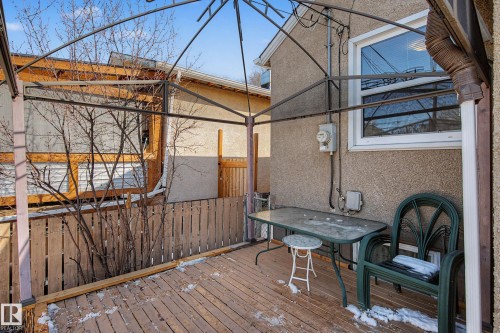 12140 91 Street, Edmonton, AB - Outdoor With Deck Patio Veranda With Exterior