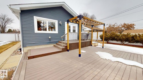 10655 52 Street, Edmonton, AB - Outdoor With Deck Patio Veranda With Exterior