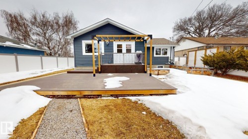 10655 52 Street, Edmonton, AB - Outdoor With Deck Patio Veranda