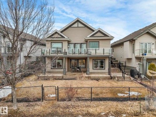 876 Hodgins Road, Edmonton, AB - Outdoor With Deck Patio Veranda With Facade