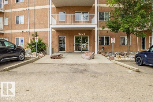 The property features a multi-story exterior with balconies - 326 4304 139 Ave, Edmonton, AB - Outdoor
