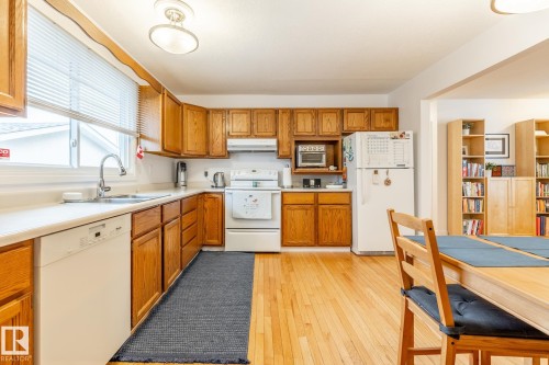 14611 115 Street, Edmonton, AB - Indoor Photo Showing Kitchen With Double Sink