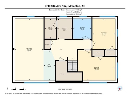 Floor plan - 6719 94B Avenue, Edmonton, AB - Other