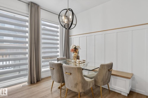 1091 Secord Promenade, Edmonton, AB - Indoor Photo Showing Dining Room