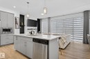 1091 Secord Promenade, Edmonton, AB  - Indoor Photo Showing Kitchen With Upgraded Kitchen 