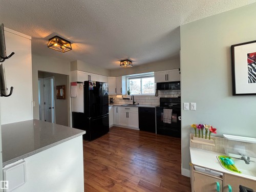 21 Elizabeth Drive, Fort Saskatchewan, AB - Indoor Photo Showing Kitchen