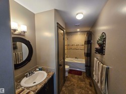 $ pc bathroom upper level, next to the second bedroom - 