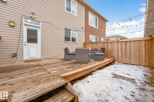 8061 Chappelle Way, Edmonton, AB - Outdoor With Deck Patio Veranda With Exterior