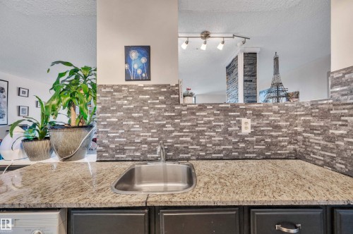 802 10145 109 Street, Edmonton, AB - Indoor Photo Showing Kitchen With Upgraded Kitchen