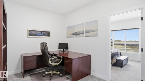 10 Meadowview Way, Leduc, AB - Indoor Photo Showing Office