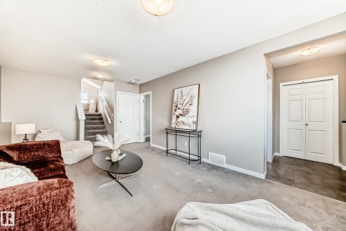 1520 70 Street, Edmonton, AB - Indoor Photo Showing Living Room