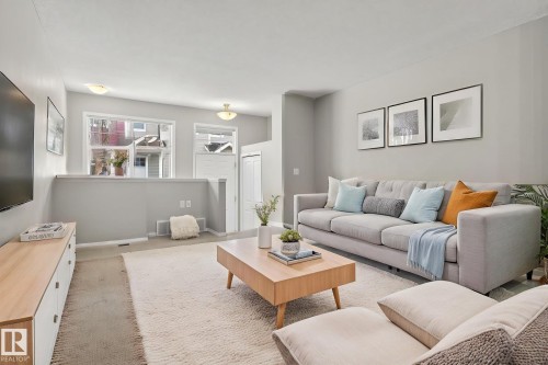 149 5604 199 Street, Edmonton, AB - Indoor Photo Showing Living Room