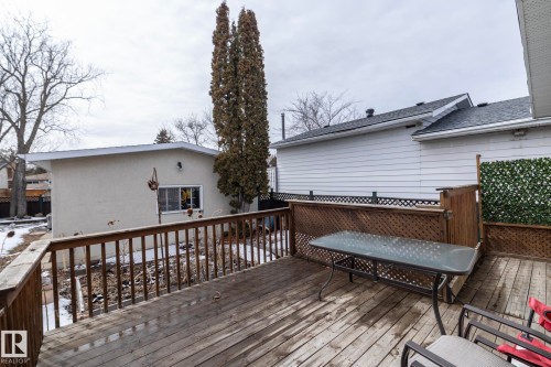 7123 39A Avenue Nw, Edmonton, AB - Outdoor With Deck Patio Veranda With Exterior