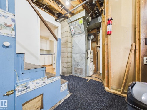 8746 84 Avenue, Edmonton, AB - Indoor Photo Showing Basement