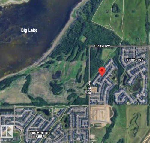 Map. Indicating the geographic location of the property within a larger area - 3864 Robins Crescent, Edmonton, AB - Other