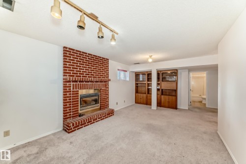 4714 26 Avenue, Edmonton, AB - Indoor With Fireplace