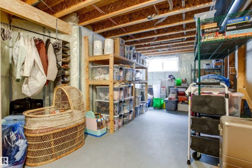 33 English Way, St. Albert, AB - Indoor Photo Showing Basement