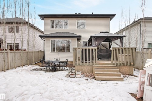 33 English Way, St. Albert, AB - Outdoor With Deck Patio Veranda With Exterior