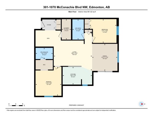 Floor plan - 301 1070 Mcconachie Boulevard, Edmonton, AB - Other