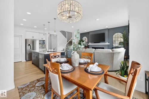 139 Stonehouse Way, Leduc, AB - Indoor Photo Showing Dining Room