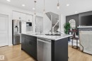 139 Stonehouse Way, Leduc, AB  - Indoor Photo Showing Kitchen With Double Sink With Upgraded Kitchen 