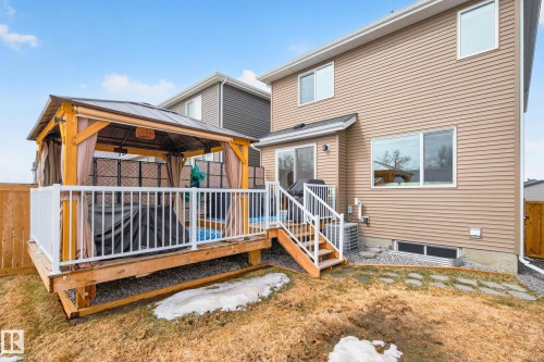 139 Stonehouse Way, Leduc, AB - Outdoor With Deck Patio Veranda With Exterior