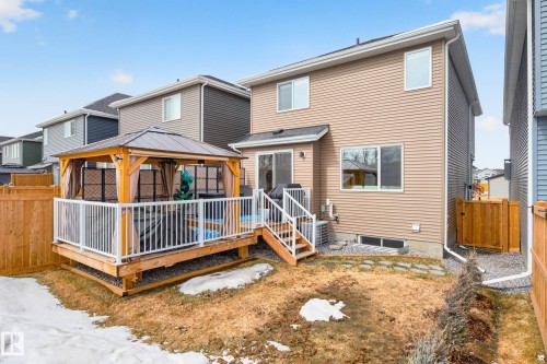 139 Stonehouse Way, Leduc, AB - Outdoor With Deck Patio Veranda With Exterior