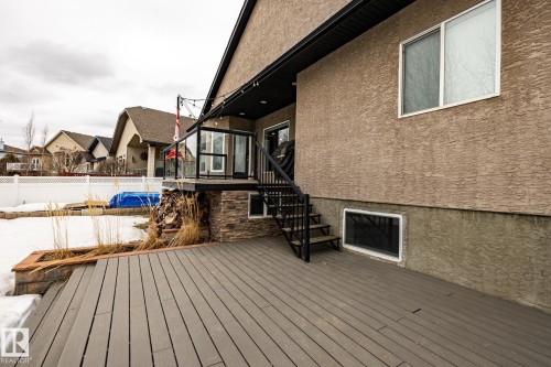 135 Fraser Way, Edmonton, AB - Outdoor With Deck Patio Veranda With Exterior