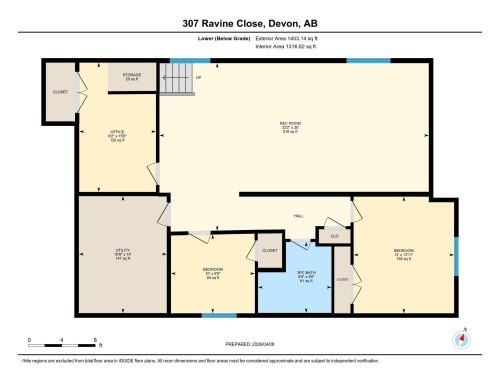 Floor plan - 307 Ravine Close, Devon, AB - Other