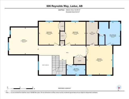 Floor plan - 606 Reynalds Way, Leduc, AB - Other