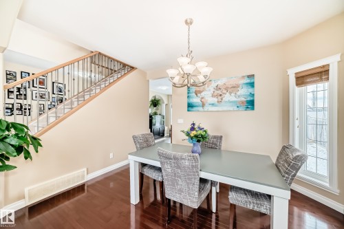 6903 38 Avenue, Camrose, AB - Indoor Photo Showing Dining Room