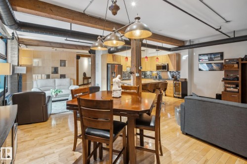 302 10169 104 Street, Edmonton, AB - Indoor Photo Showing Dining Room