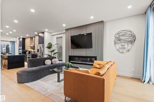 8944 145 Street, Edmonton, AB - Indoor With Fireplace