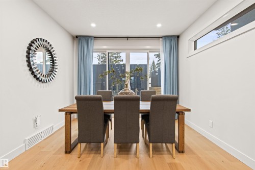 8944 145 Street, Edmonton, AB - Indoor Photo Showing Dining Room