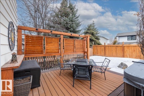 19 Lincoln Crescent, St. Albert, AB - Outdoor With Deck Patio Veranda With Exterior