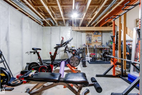 607 77 Street, Edmonton, AB - Indoor Photo Showing Gym Room