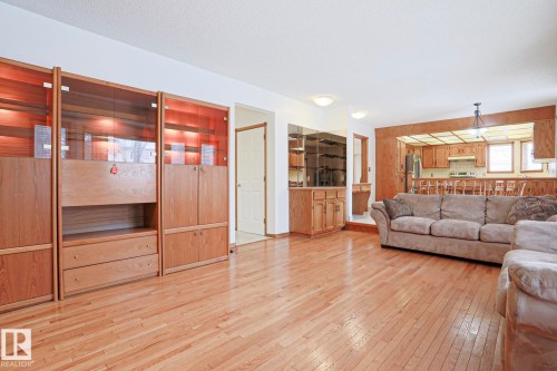 507 Burton Close, Edmonton, AB - Indoor Photo Showing Living Room
