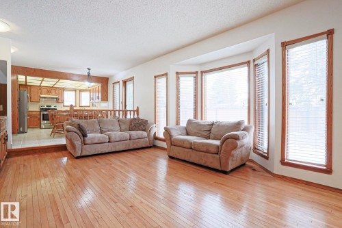 507 Burton Close, Edmonton, AB - Indoor Photo Showing Living Room