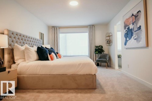 7017 50A Avenue, Beaumont, AB - Indoor Photo Showing Bedroom