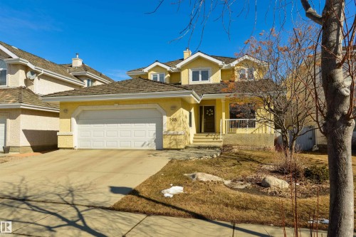 195 Darlington Crescent, Edmonton, AB - Outdoor With Deck Patio Veranda With Facade