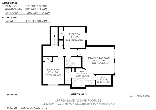 Floor plan - 31 Everitt Drive, St. Albert, AB - Other