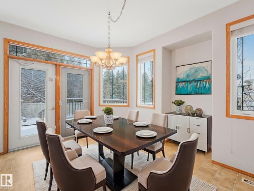 3436 32 Street, Edmonton, AB - Indoor Photo Showing Dining Room