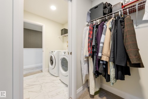 596 Stout Bend, Leduc, AB - Indoor Photo Showing Laundry Room