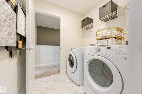 596 Stout Bend, Leduc, AB - Indoor Photo Showing Laundry Room