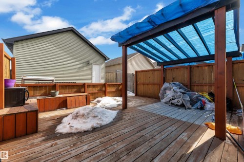 1035 Watt Promenade Promenade Sw, Edmonton, AB - Outdoor With Deck Patio Veranda With Exterior