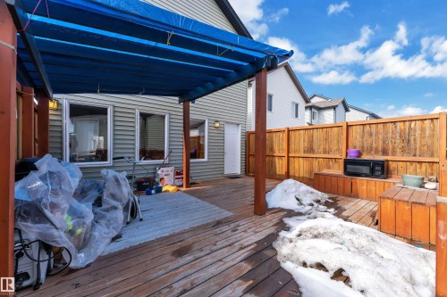 1035 Watt Promenade Promenade Sw, Edmonton, AB - Outdoor With Deck Patio Veranda With Exterior
