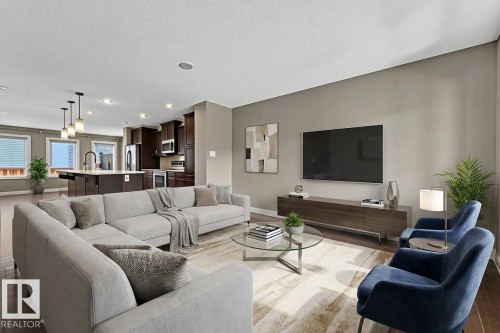 1035 Watt Promenade Promenade Sw, Edmonton, AB - Indoor Photo Showing Living Room