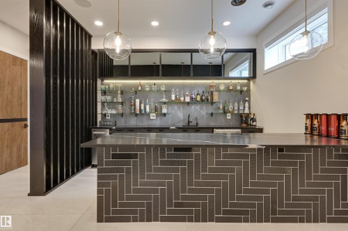 8908 140 Street, Edmonton, AB - Indoor Photo Showing Kitchen With Upgraded Kitchen