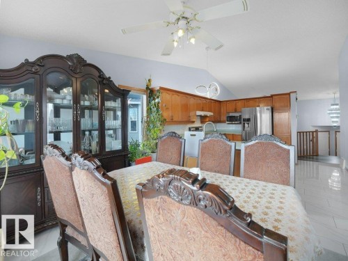 5311 156 Avenue, Edmonton, AB - Indoor Photo Showing Dining Room