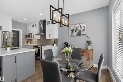 457 Meadowview Drive, Fort Saskatchewan, AB - Indoor Photo Showing Dining Room